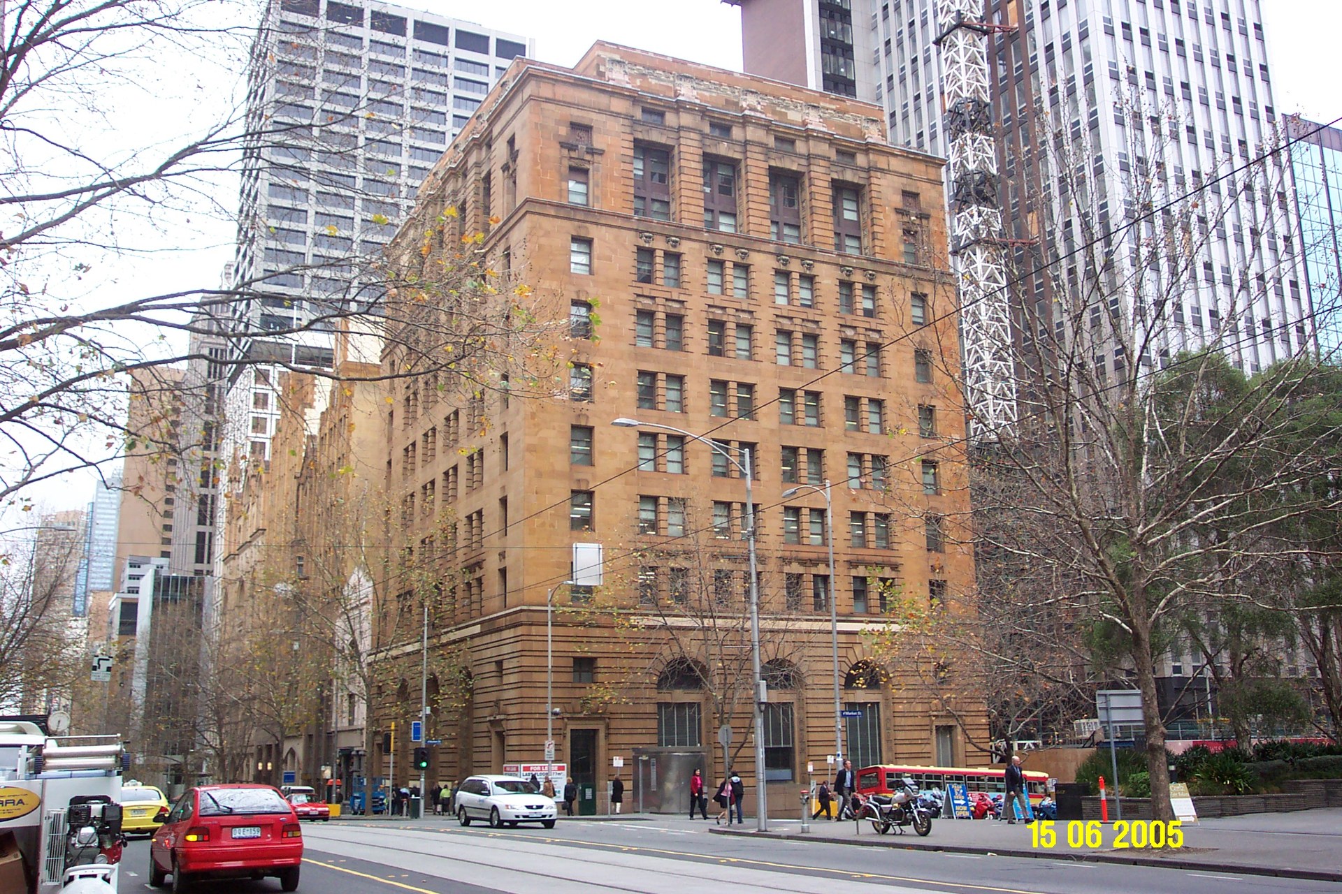 425 — the completed building