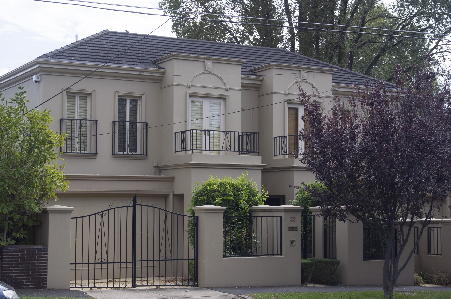 Billilla, Brighton — the completed residence