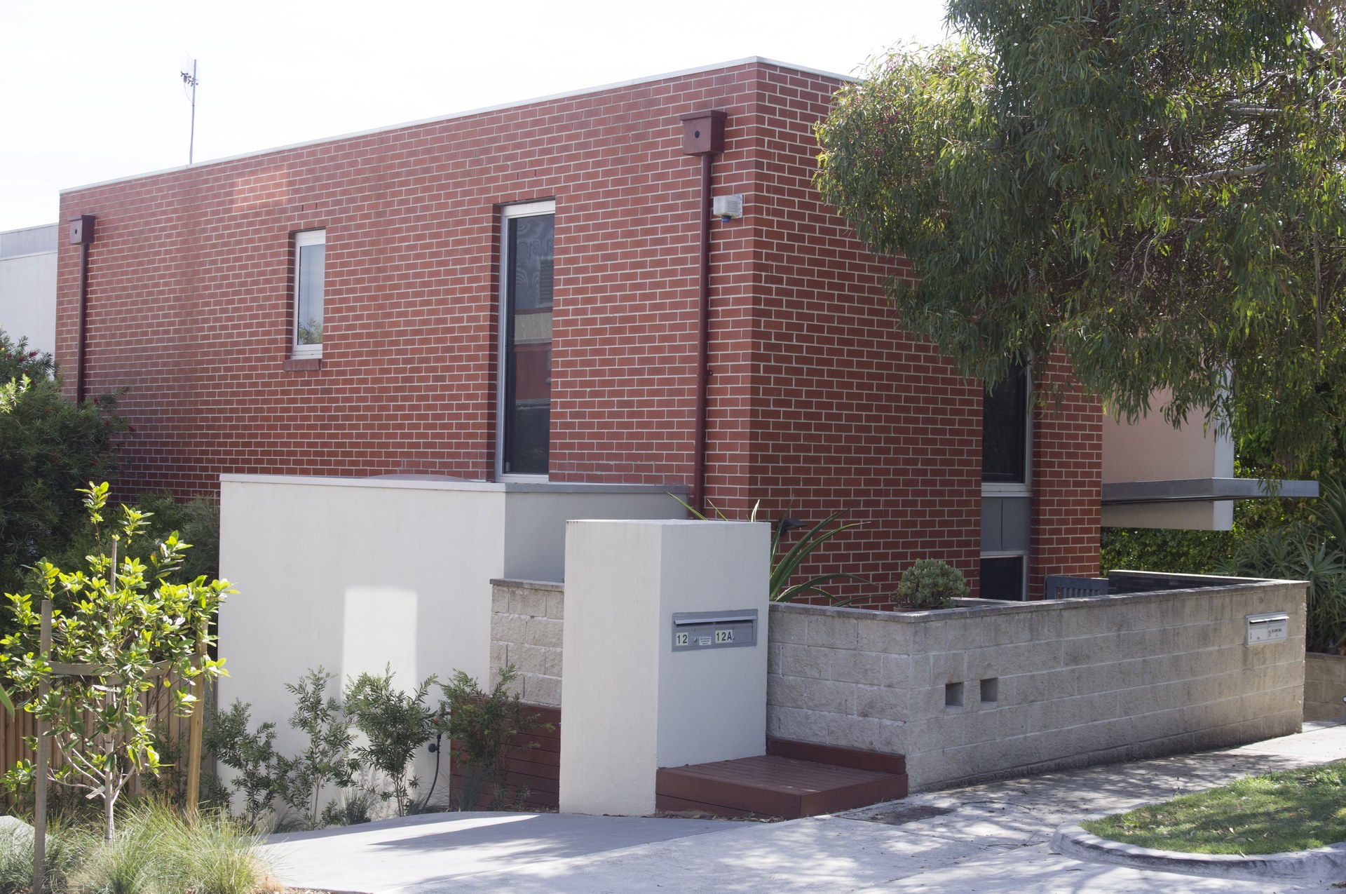Harrison — the completed building