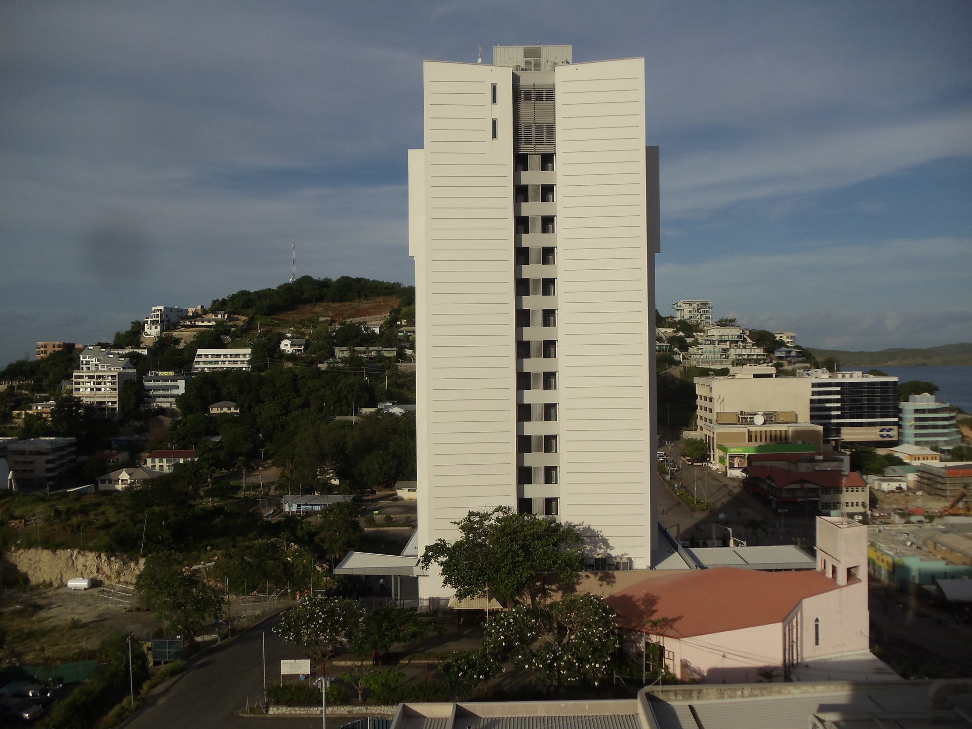 Paga Hill — the completed tower