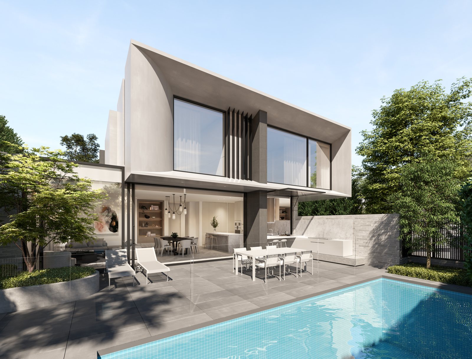 Drake, Brighton, VIC — the townhouse courtyard