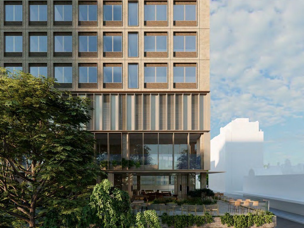 Pulteney House, Adelaide, SA — the building elevation