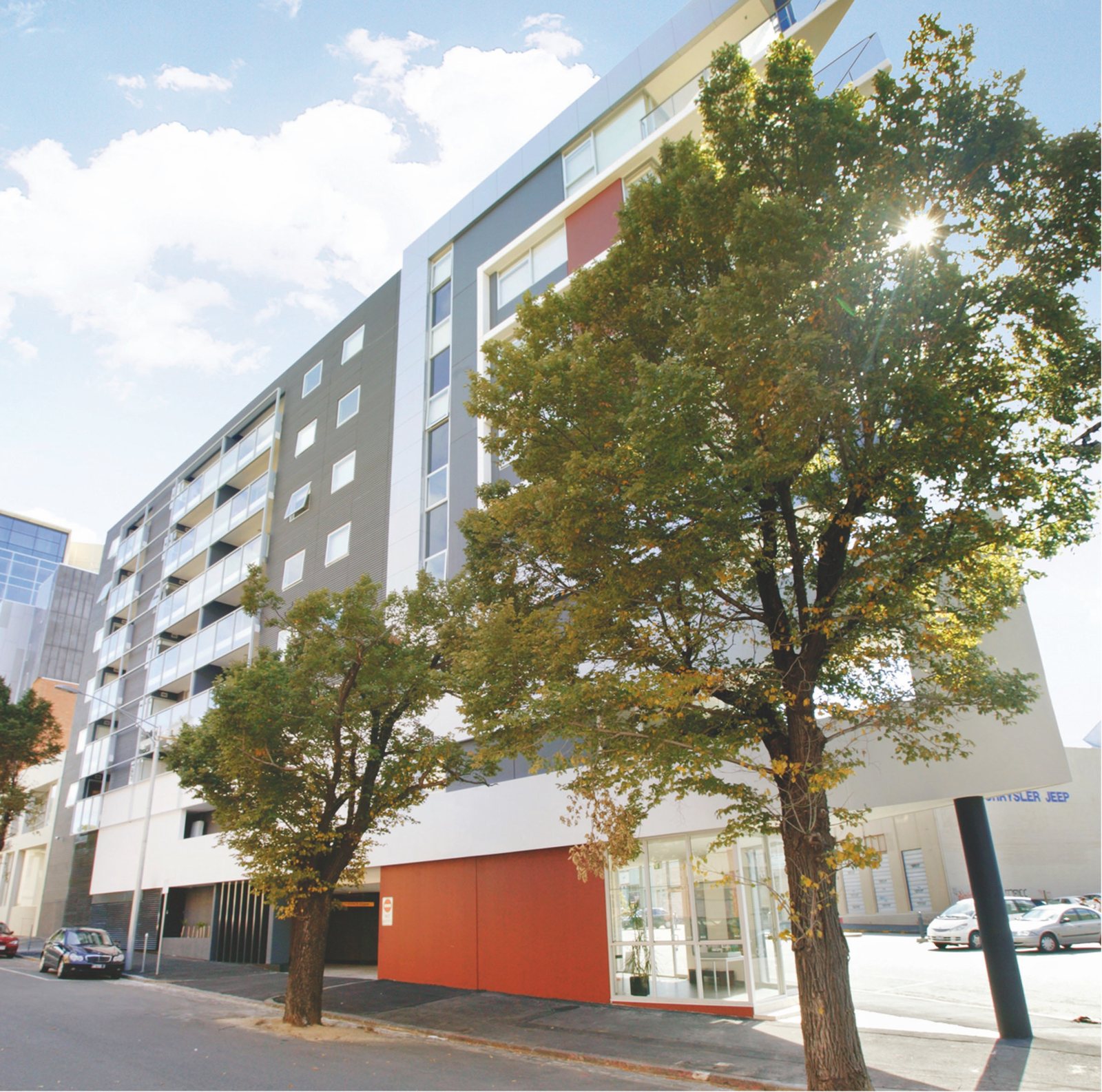 Trinity, Carlton, VIC — exterior, apartments