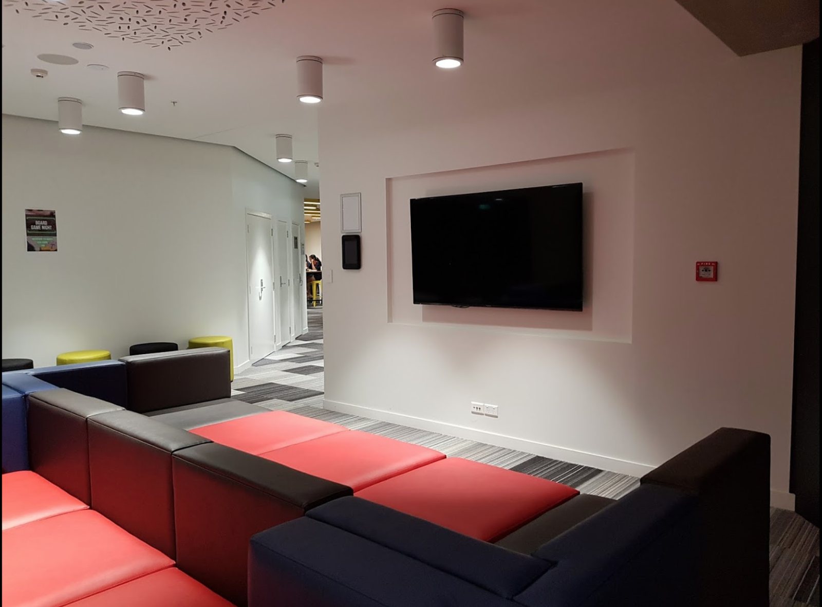 Whitaker, Auckland, NZ — a residents’ common room